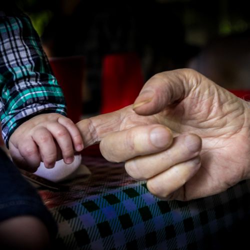 El abuelo y Nico